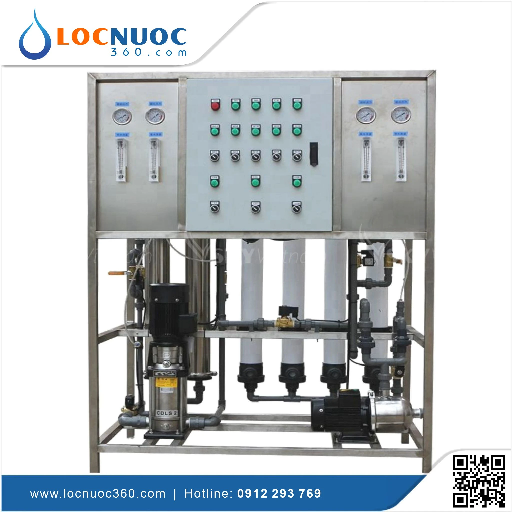 Hệ thống lọc UF Công nghiệp sản xuất Nước đóng bình 4 Hệ thống lọc UF Công nghiệp sản xuất Nước đóng bình