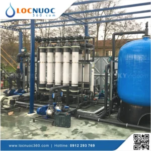 Hệ thống lọc UF Công nghiệp sản xuất Nước đóng bình 6 Hệ thống lọc UF Công nghiệp sản xuất Nước đóng bình
