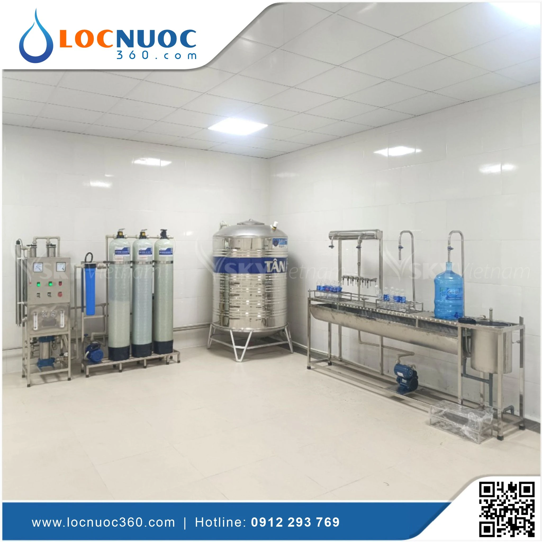 Thiết Bị Lọc Nước Công Nghiệp Sản Xuất Nước Đóng Chai 2 Thiết Bị Lọc Nước Công Nghiệp Sản Xuất Nước Đóng Chai
