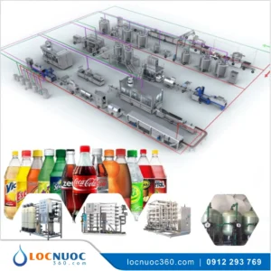 Thiết bị lọc nước cho Sản xuất nước ngọt có gas