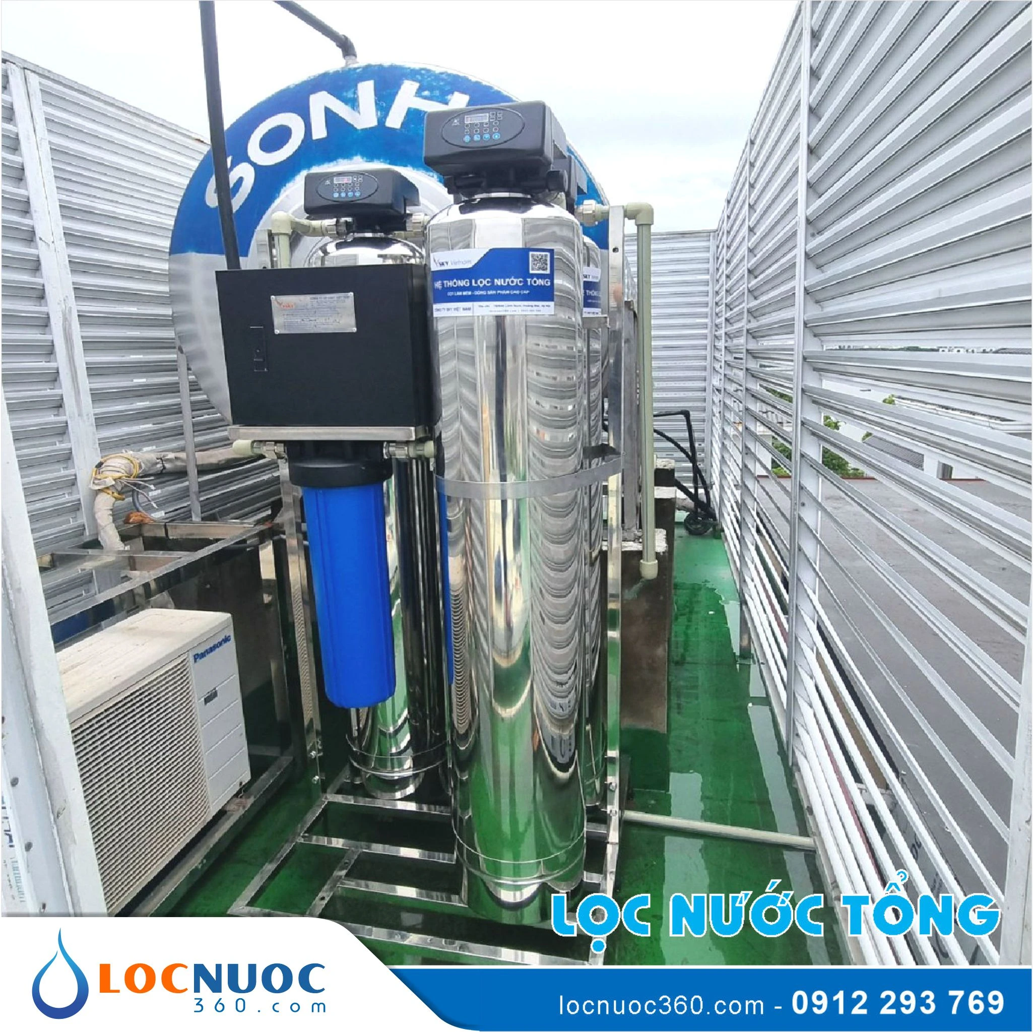 Bộ lọc nước tổng, làm mềm cao cấp VSK03-52 Perfect
