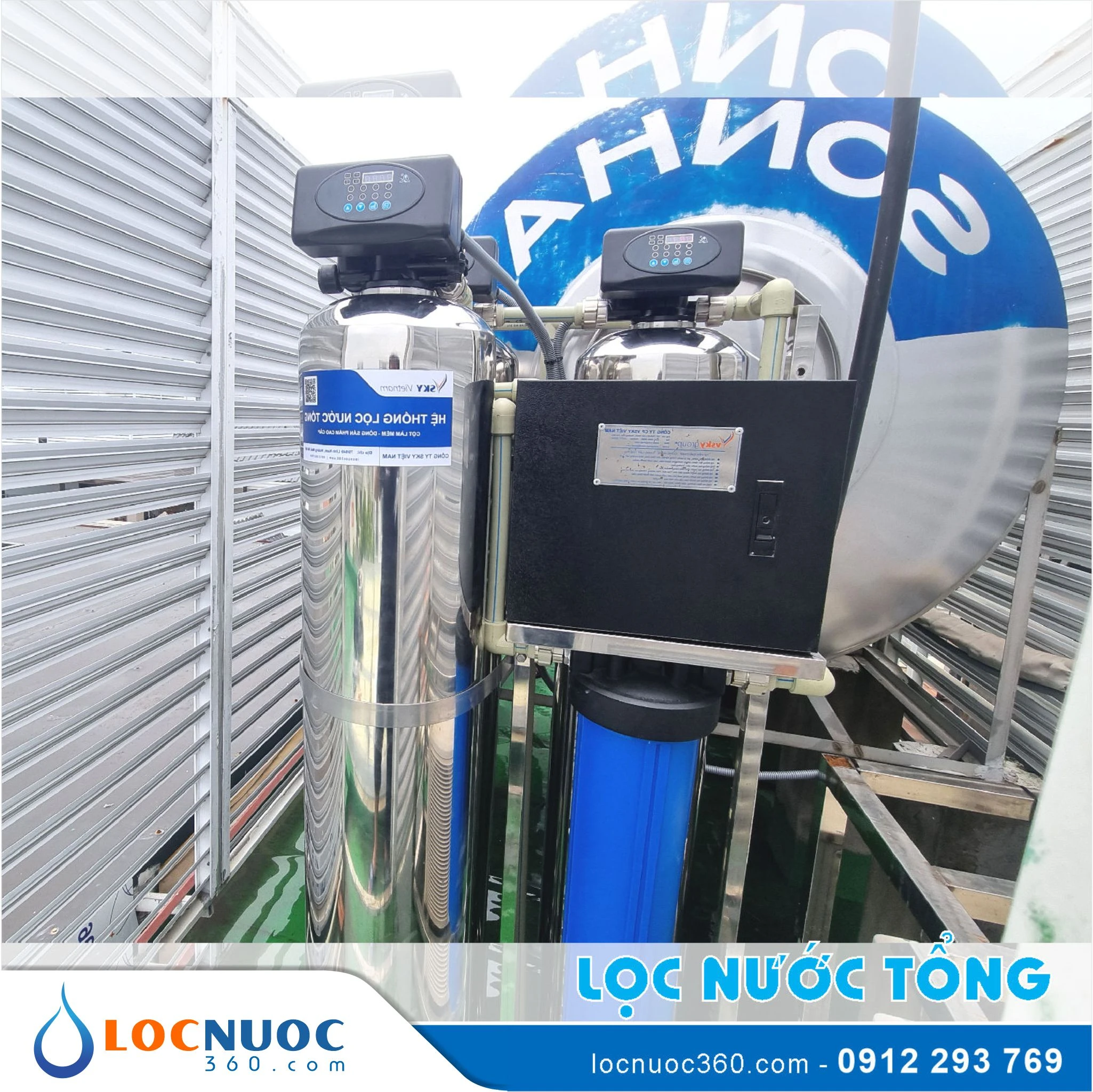 Bộ lọc nước tổng, làm mềm cao cấp VSK03-52 Perfect 4 Bộ lọc nước tổng, làm mềm cao cấp VSK03-52 Perfect