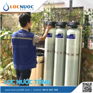 Máy lọc nước tổng Cao cấp dùng cột lọc Composite 7 Máy lọc nước tổng Cao cấp dùng cột lọc Composite