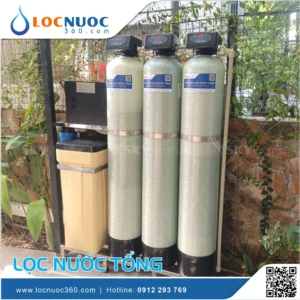 Máy lọc nước tổng Cao cấp dùng cột lọc Composite