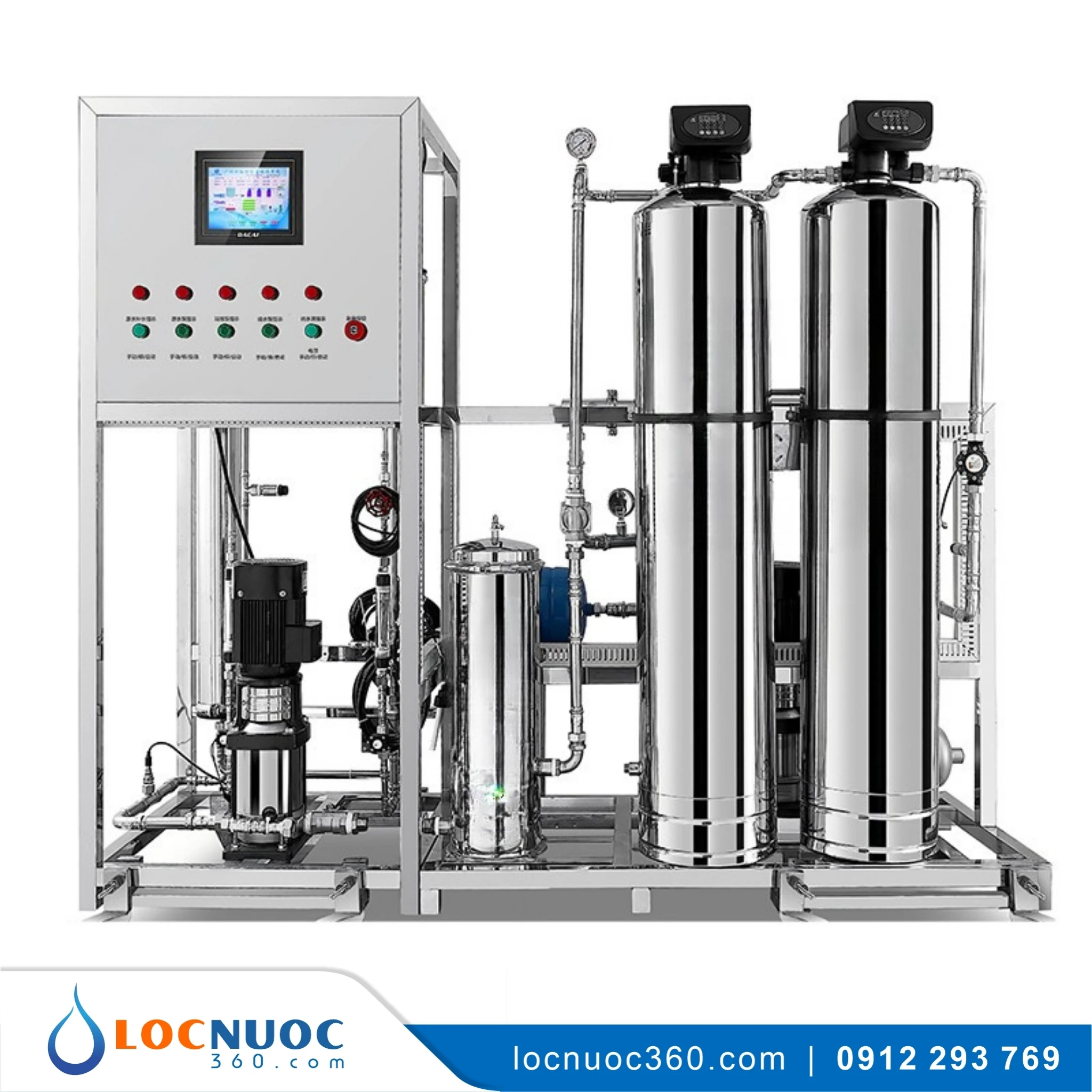 Máy lọc nước Tinh khiết 350lit sản xuất Vi mạch điện tử 3 Máy lọc nước Tinh khiết 350lit sản xuất Vi mạch điện tử