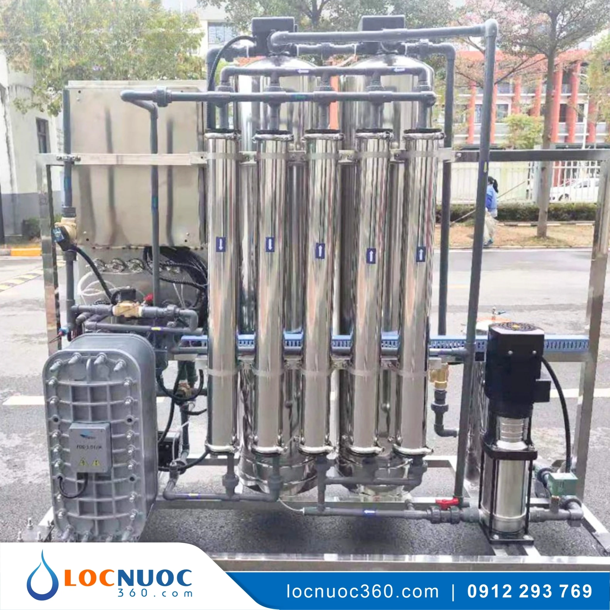 Máy lọc nước Tinh khiết 1400lit sản xuất Vi mạch điện tử 3 Máy lọc nước Tinh khiết 1400lit sản xuất Vi mạch điện tử
