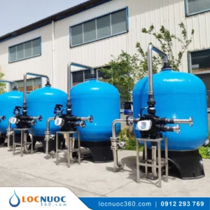 Hệ thống Lọc nước giếng khoan Công nghiệp 20m3