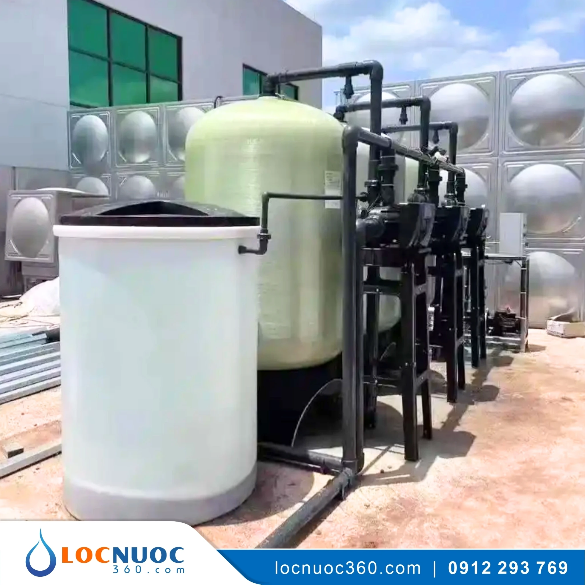 Hệ thống lọc nước Giếng khoan công nghiệp tốt nhất 2025