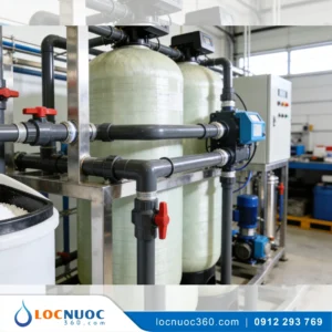 Hệ thống lọc tổng 10m3 cho Khách sạn VSK10-LT