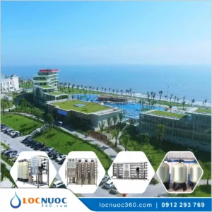 Máy lọc nước RO 3000lit cho Sân Golf KN3000