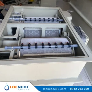 Thùng lọc kết hợp Drum cho hồ cá Koi 6 Thùng lọc kết hợp Drum cho hồ cá Koi