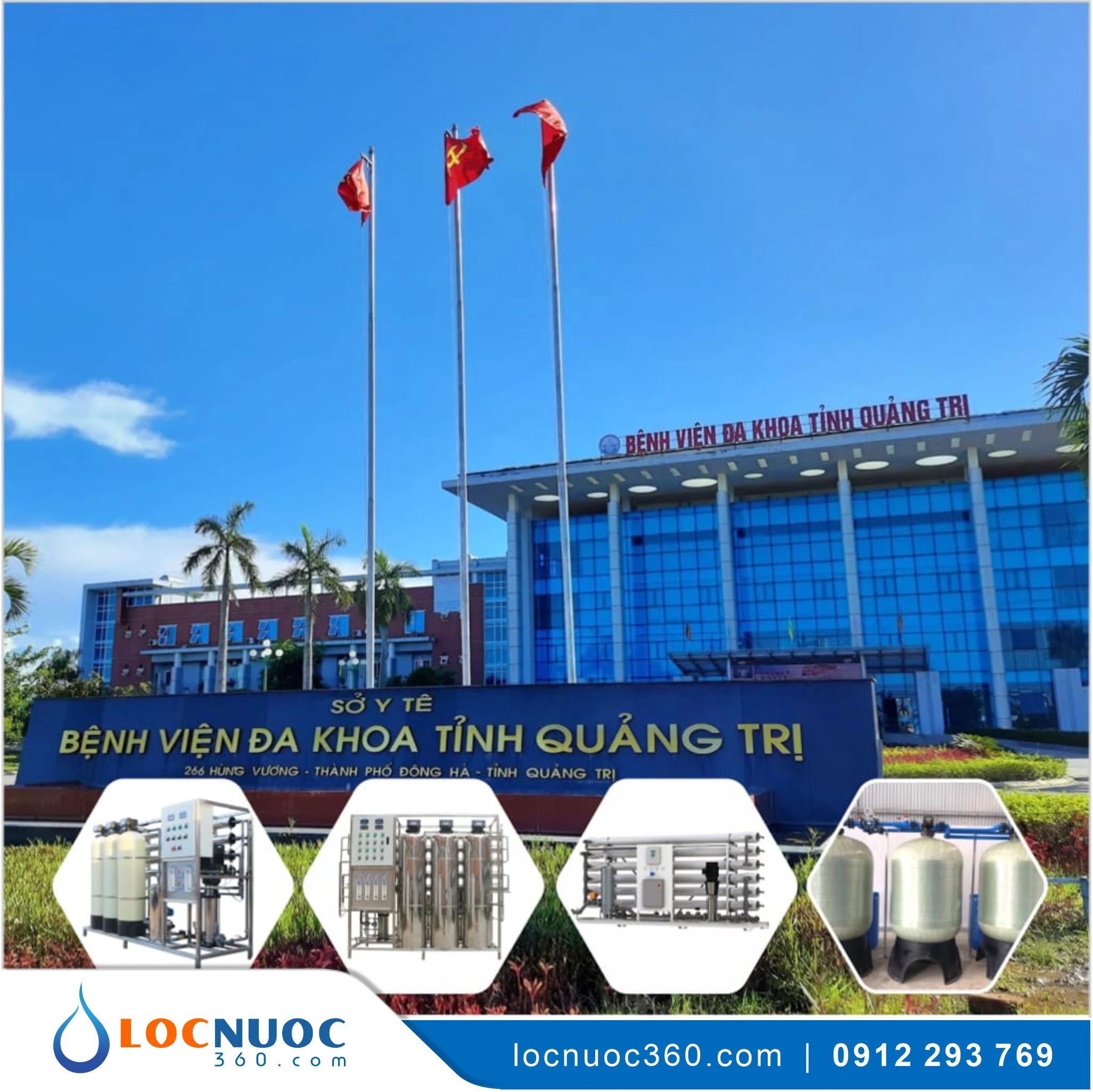 Máy lọc nước RO 80lit 04 vòi cho Bệnh viện KN80-4