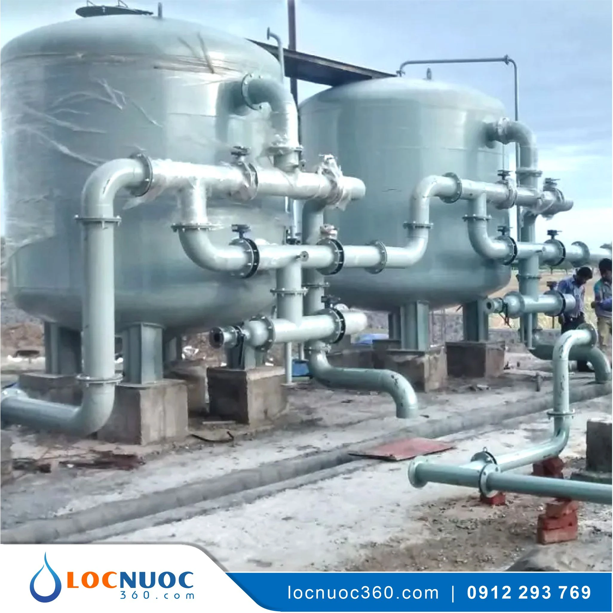 Hệ thống Lọc nước công nghiệp cho Khu chế xuất 3 Hệ thống Lọc nước công nghiệp cho Khu chế xuất