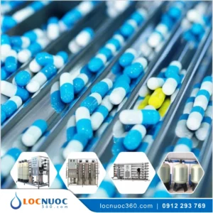 Hệ thống lọc nước tổng 10m3 sản xuất Mỹ phẩm VSK10-LT