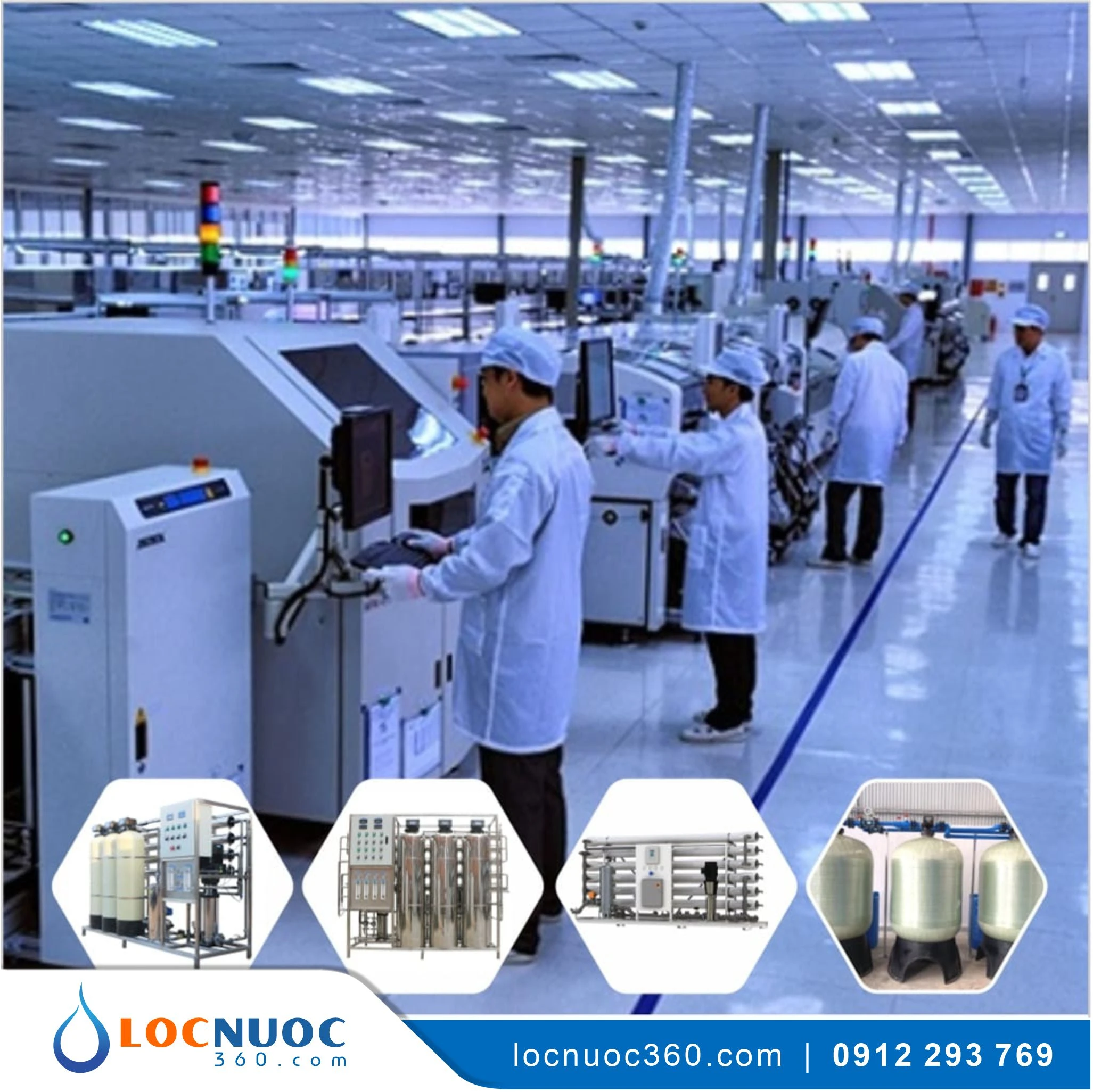 Máy lọc nước RO 2000lit cho Dược phẩm KN2000