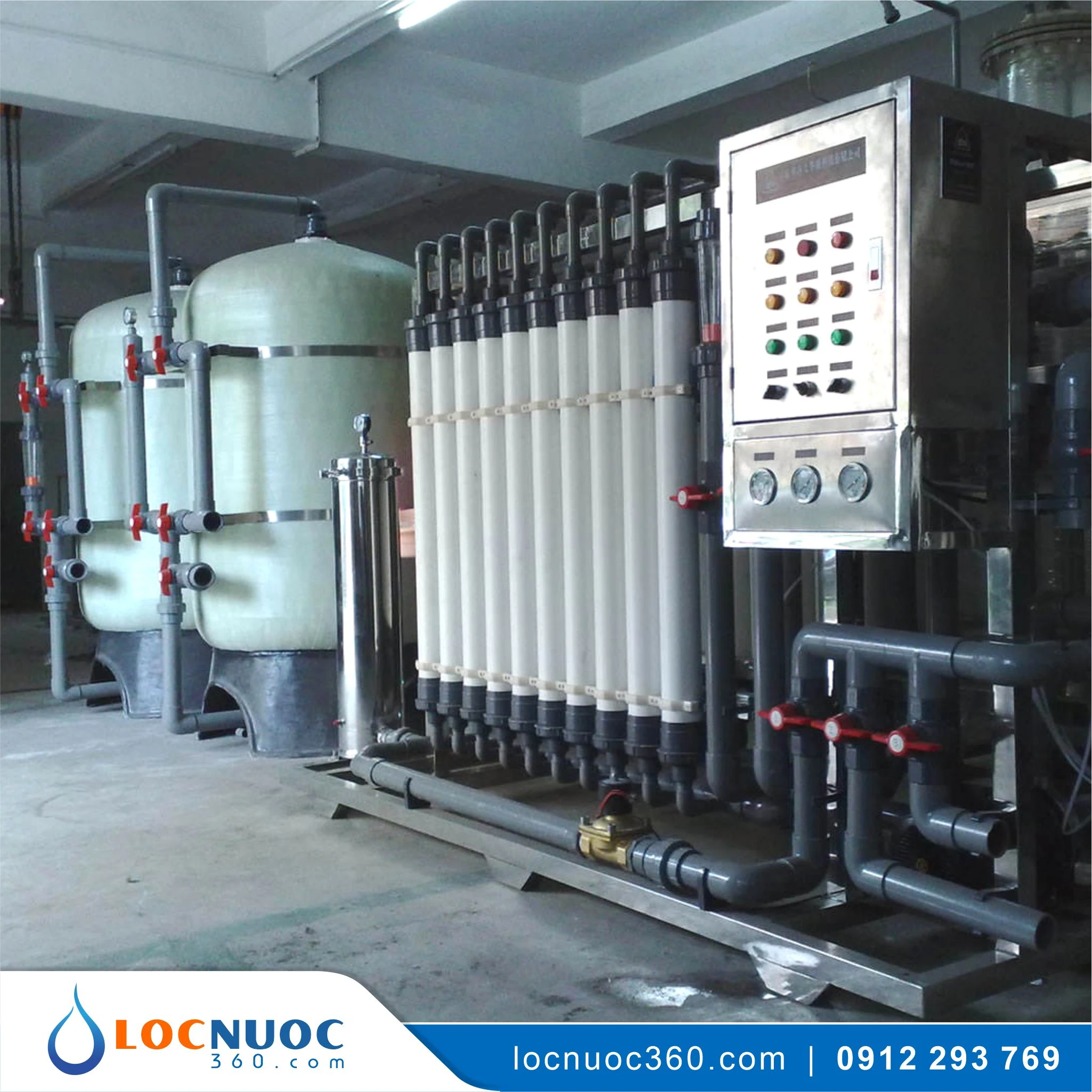 Hệ thống lọc UF Công nghiệp Nhà máy Dệt Nhuộm 4 Hệ thống lọc UF Công nghiệp Nhà máy Dệt Nhuộm