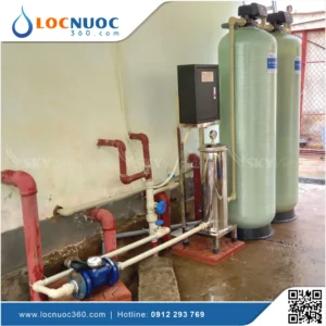Hệ thống lọc nước tổng 7m3 sản xuất Hóa chất VSK07-LT