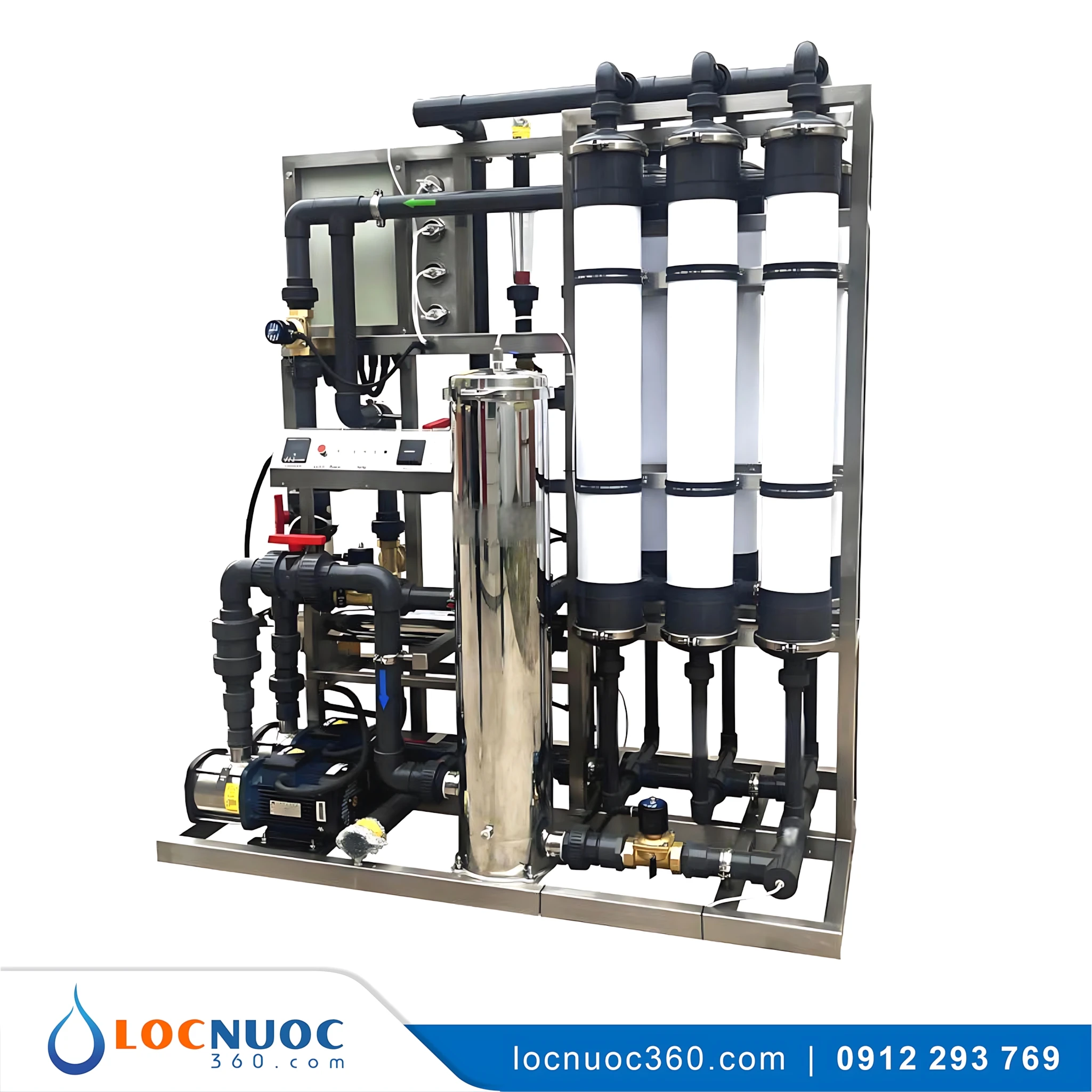 Hệ thống lọc UF Công nghiệp sản xuất Sơn nước 4 Hệ thống lọc UF Công nghiệp sản xuất Sơn nước