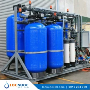 Hệ thống lọc UF Công nghiệp sản xuất Sơn nước