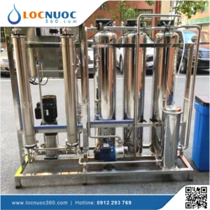 Lọc nước cho Dây chuyền Sản xuất Mỹ phẩm quy mô nhỏ