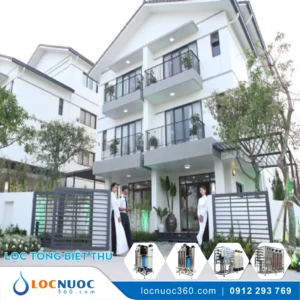 Lọc nước tổng Biệt thự Vinhomes Thăng Long – Hà Nội