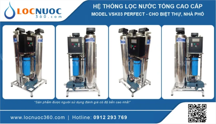 Báo giá Thiết bị lọc nước tổng Biệt thự mới nhất năm 2026