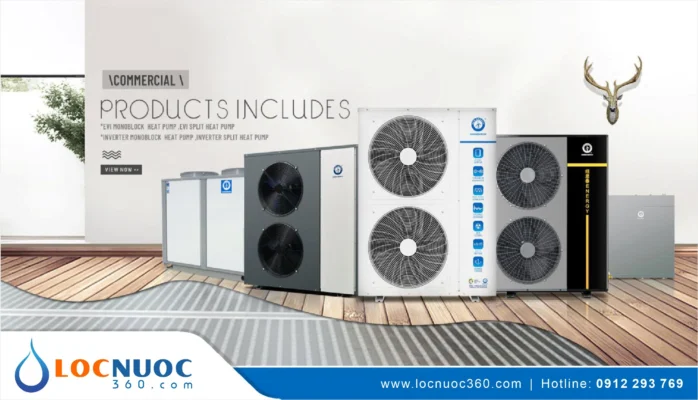 Cách chọn Máy nước nóng trung tâm Heatpump chất lượng nhất