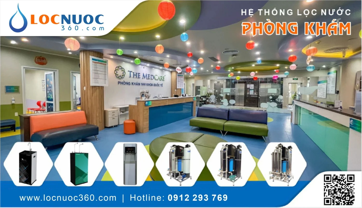 Lắp đặt Máy lọc nước công nghiệp RO cho Phòng khám có tác dụng gì?