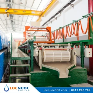 Lọc nước Dây chuyền Sơn, Xi mạ