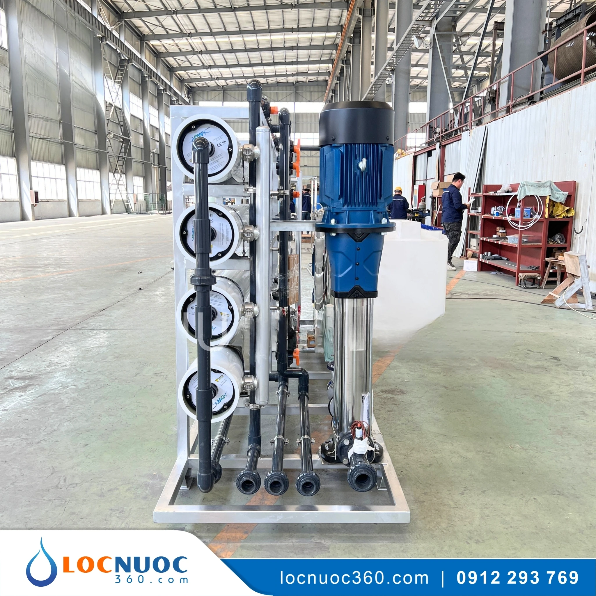Hệ thống máy lọc nước RO công nghiệp 8000l/h Tinh khiết 3 Hệ thống máy lọc nước RO công nghiệp 8000l/h Tinh khiết