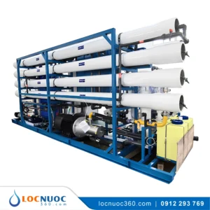 Hệ thống máy lọc nước RO công nghiệp 8000l/h Tinh khiết