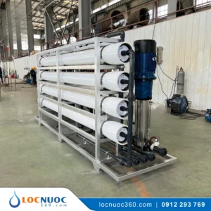 Hệ thống máy lọc nước RO công nghiệp 8000l/h Tinh khiết