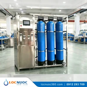 Hệ thống RO công nghiệp 750 L/h Lọc nước tinh khiết