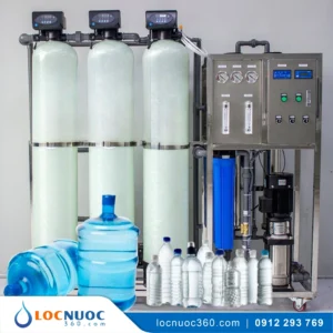 Hệ thống máy lọc nước RO cho Trường học 500 L/h tinh khiết