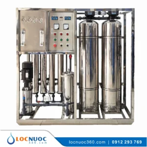Hệ thống RO cho Trường học 1500 L/h lọc nước tinh khiết