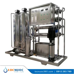 Hệ thống RO cho Trường học 1500 L/h lọc nước tinh khiết