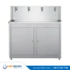 Máy lọc nước RO 50lit 04 vòi cho Trường học KN50-4 8 Máy lọc nước 50lit 4 vòi RO tinh khiết cho Trường học
