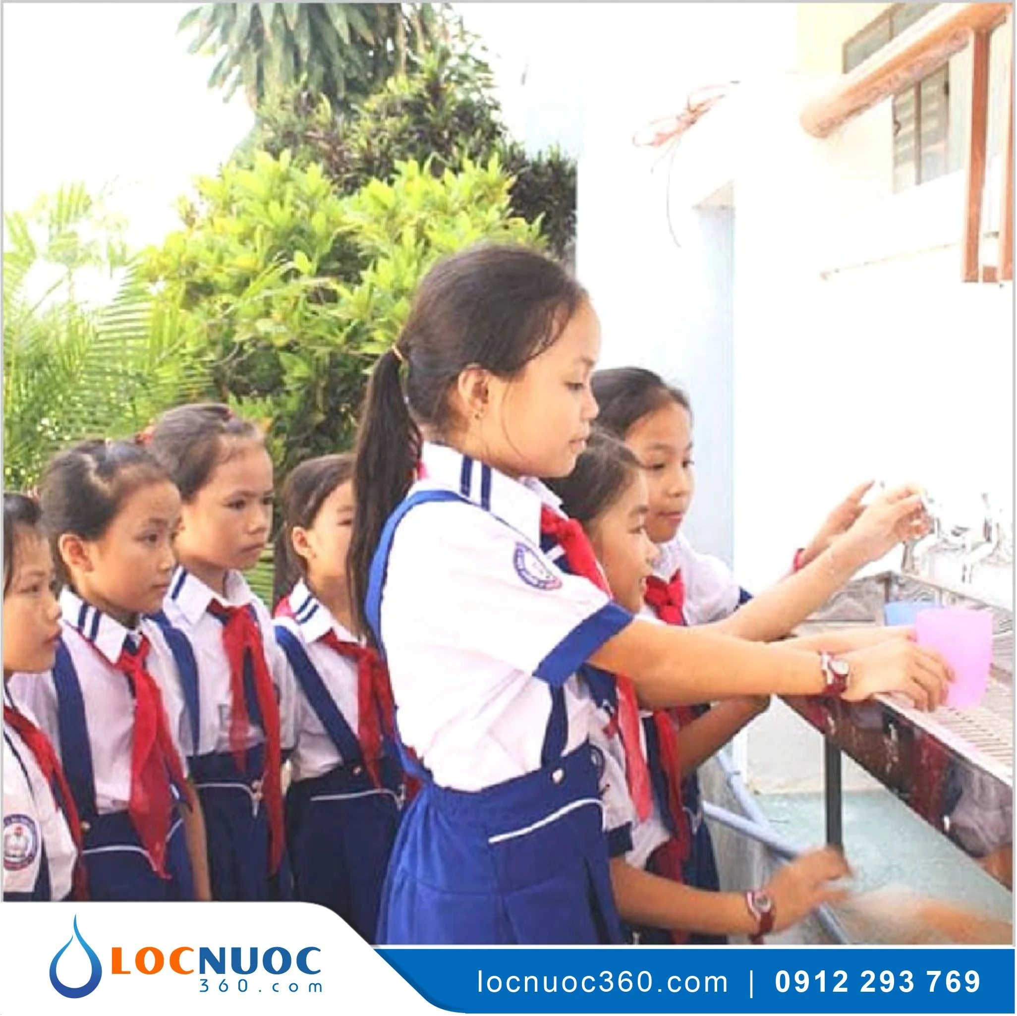 Máy lọc nước RO tinh khiết 50lit 02 vòi cho Trường học
