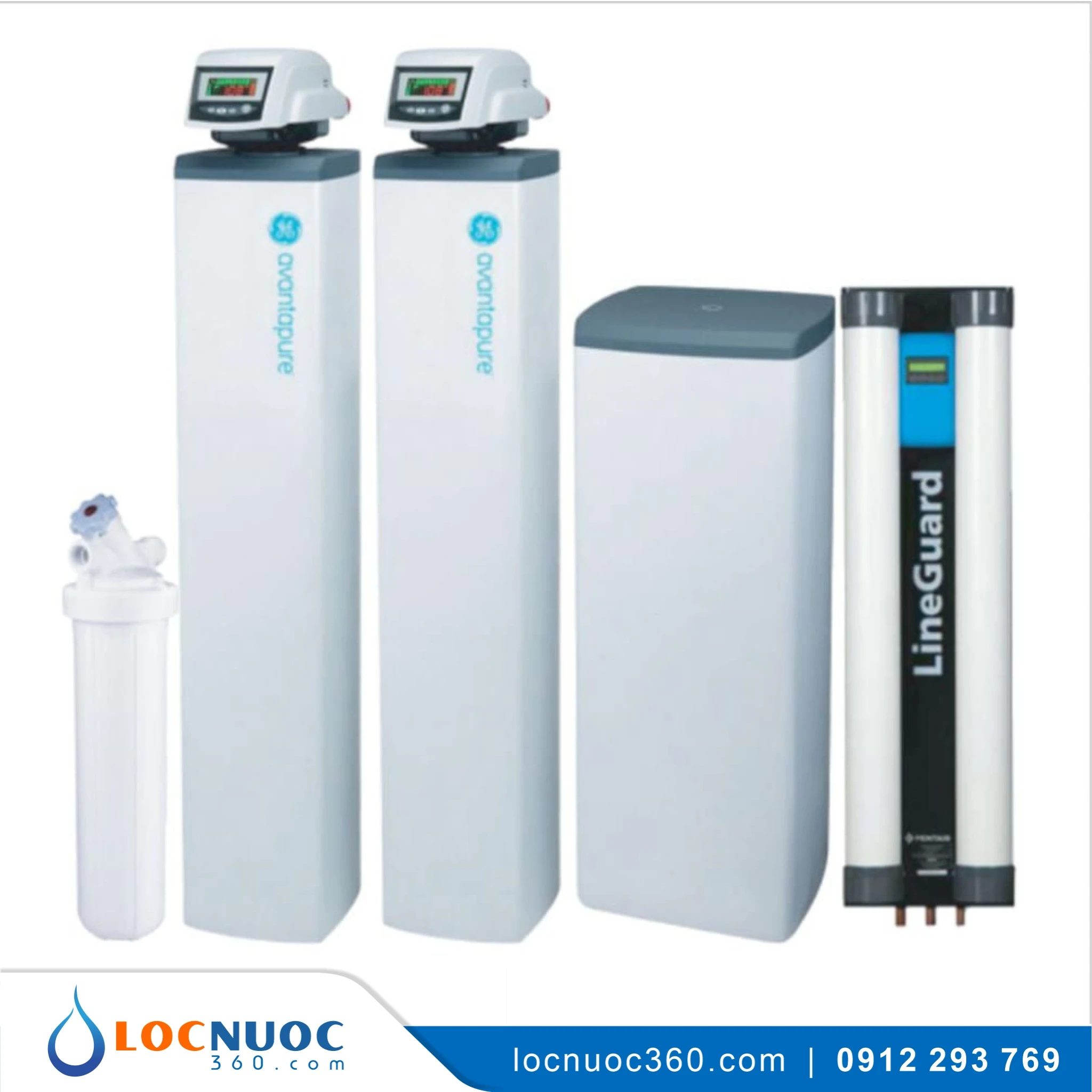 Giải pháp lọc nước tổng Pentair AvantaPure POE với Lineguard UF-100