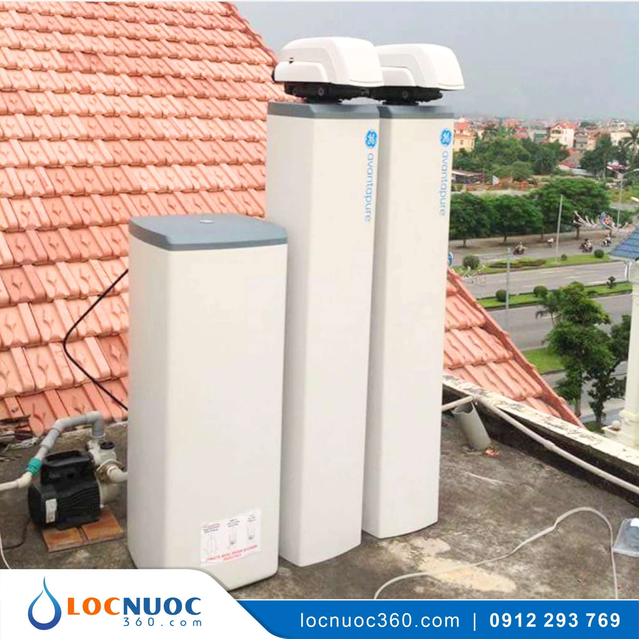 Giải pháp lọc tổng Pentair GE AvantaPure tiêu chuẩn