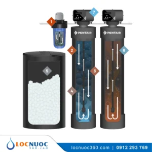 Hệ Thống Lọc Tổng Biệt Thự Pentair PAC 7 Nhập Khẩu USA