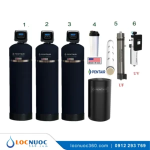 Hệ Thống Lọc Tổng Biệt Thự Pentair WF4-UV-UF Nhập Khẩu USA
