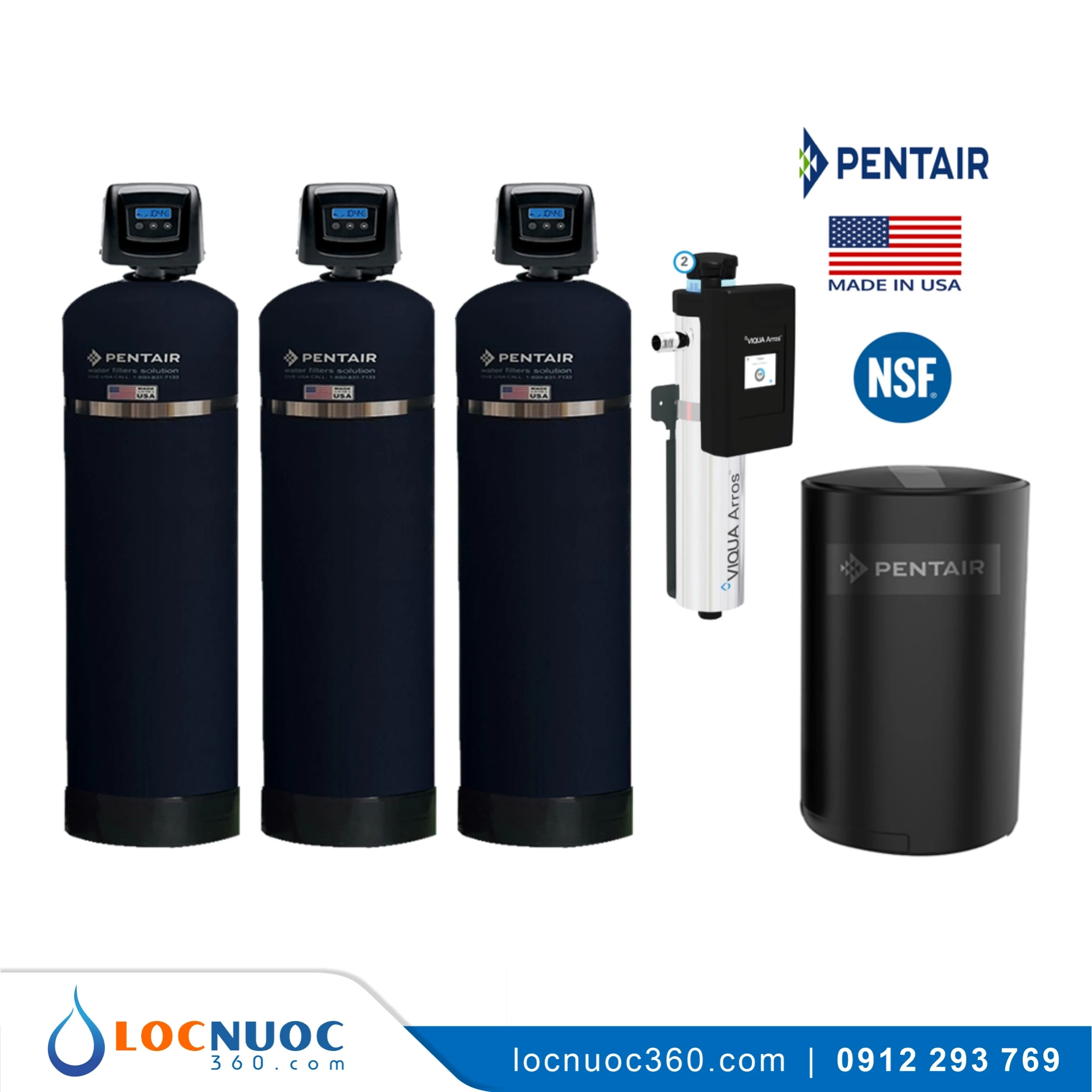 Hệ Thống Lọc Tổng Biệt Thự Pentair PS 35922 Nhập Khẩu USA