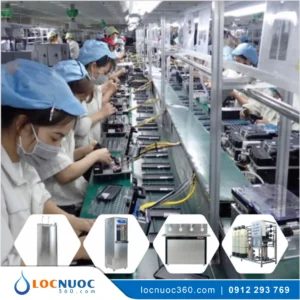 Hệ thống lọc nước RO công nghiệp 1000 L/h tinh khiết cho Nhà máy