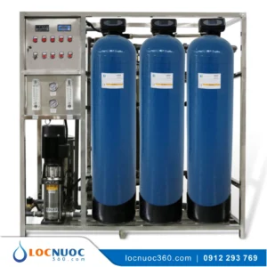 Hệ thống lọc nước RO công nghiệp 1000 L/h tinh khiết cho Nhà máy