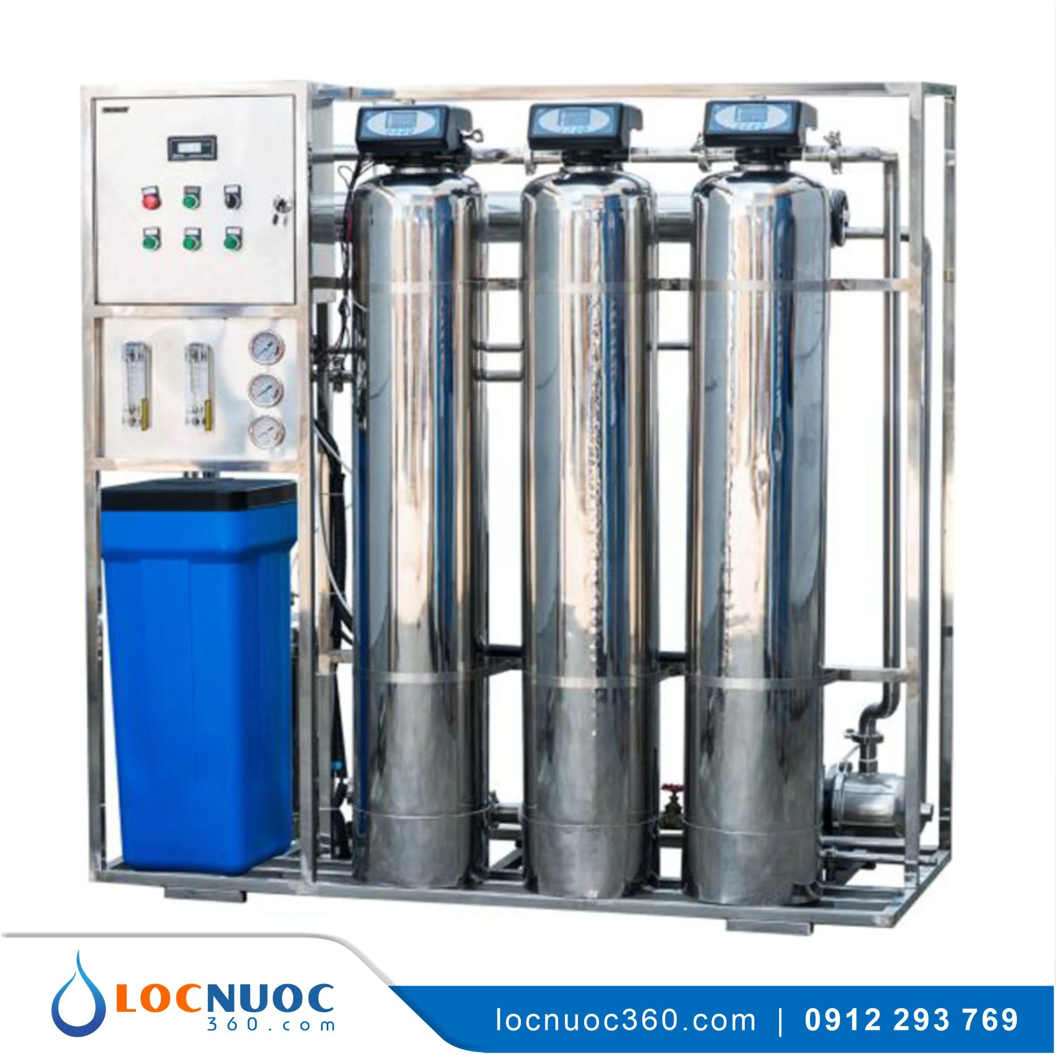 Hệ thống lọc nước RO tinh khiết 250 – 300 lit/h lọc nước uống