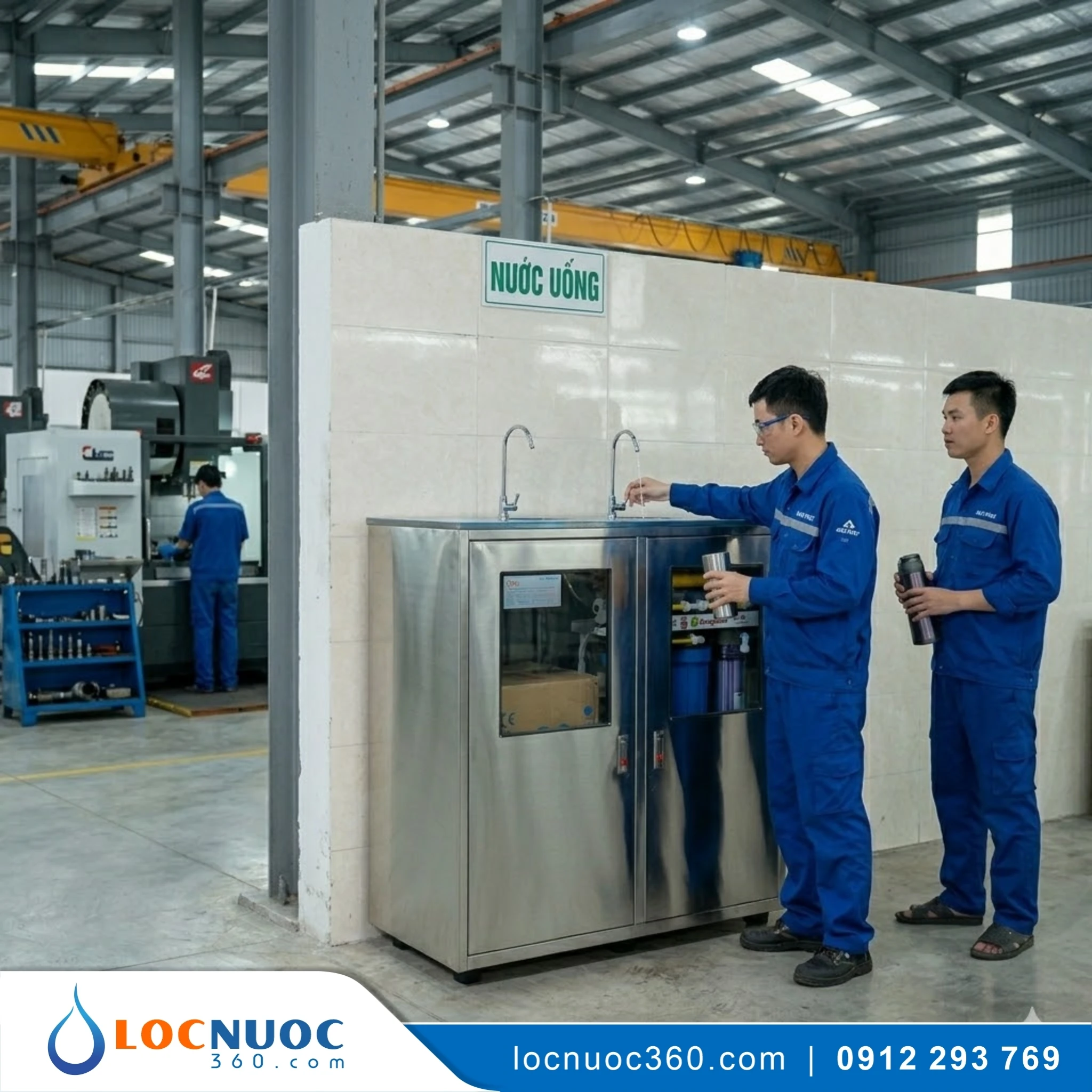 Hệ thống lọc nước uống cho Nhà máy sản xuất Nội thất