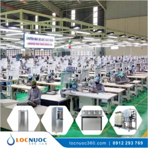 Hệ thống lọc nước uống cho Nhà máy sản xuất Da giày, Túi xách