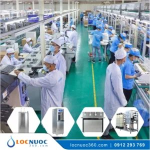 Hệ thống lọc nước uống cho Nhà máy lắp ráp Điện tử