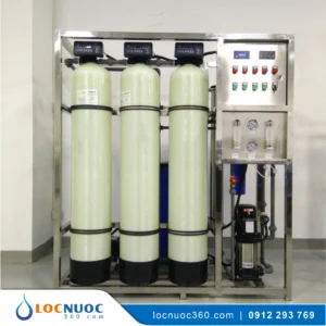 Hệ thống máy lọc nước 250 l/h cho Nhà xưởng sản xuất, lắp ráp